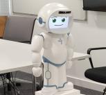 Humanoid QT robot and toy-like Misty robot