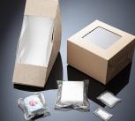 Packaging incorporating Xampla's plant-based plastic