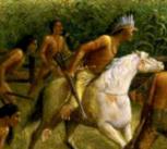 1904 painting "Attack on New Ulm" by Anton Gag