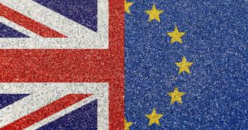 UK and EU flags