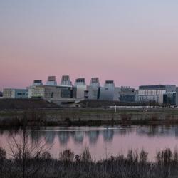 Cambridge Biomedical Campus panoramic view