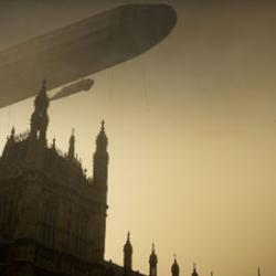 Screenshot from Attack Of The Zeppelins, which airs on Monday