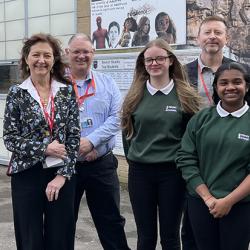 The Vice-Chancellor at Priory Community School, Worle.