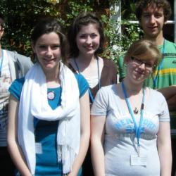 left to right: Summer School participants Savio, Jay, Esther, Stephanie, Laura, Maciek and Claire. 