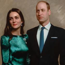 Portrait of the Duke Duchess of Cambridge