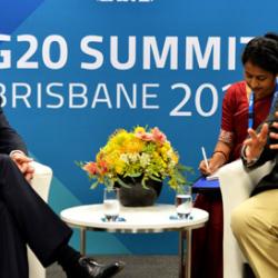 The Prime Minister holds a bilateral with the Indian PM