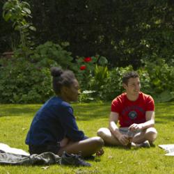 Students at Fitzwilliam College