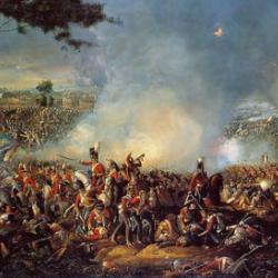 The Battle of Waterloo by William Sadler II