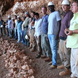 Members of the project at the end of the 2012 season