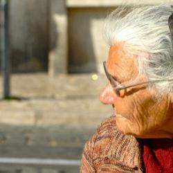 Older woman profile