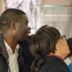 CGLI members visit the exhibition at the Museum of Archaeology and Anthropology
