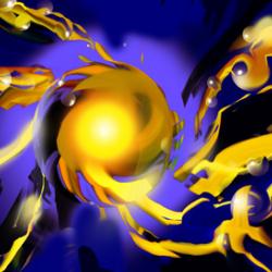 Artist's impression of a nanobot