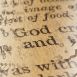 Scriptural reasoning.