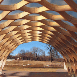 South Pond Pavilion at Chicago's Lincoln Park Zoo