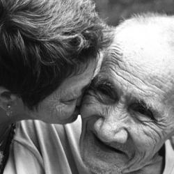 sweet old kiss