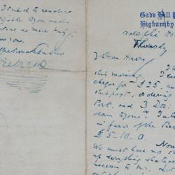 Dickens letter