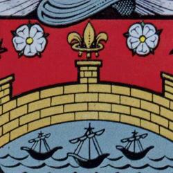 Detail from Cambridge Coat of Arms 