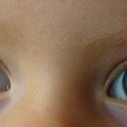 Alice eyes. Researchers found that most children believe that people can only see each other when their eyes meet.