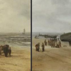 View of Scheveningen Sands by Hendrick van Anthonissen 