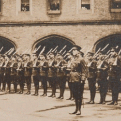 Rupert Brooke and Rugby Cadet Corps c.1906