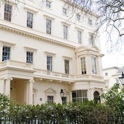 Exterior of the The British Academy in London