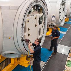 Wind turbine manufacturing facility in Arkansas, USA