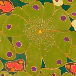 Close-up of artwork representing Acinar tissue - "The flowers of diabetes"