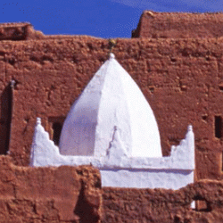 Shrine in Tinghir, southern Morocco