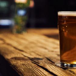 Glass of IPA