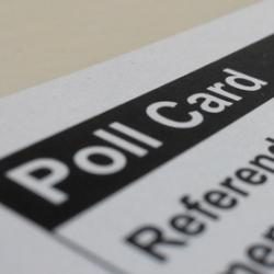 Poll Card EU referendum
