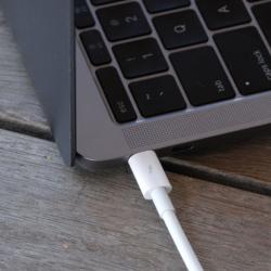 Macbook pro with dongle