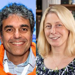 Photographs of the four awardees