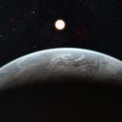 Artists’s impression of the rocky super-Earth HD 85512 b
