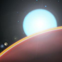 On a massive planet around a nearby star, NASA’s Hubble Space Telescope has detected a stratosphere, one of the primary layers of the atmospheres of Earth and other planets in our solar system.
