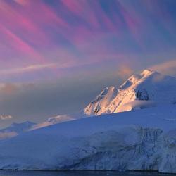 Polar Stratospheric Clouds, also called mother of pearl clouds