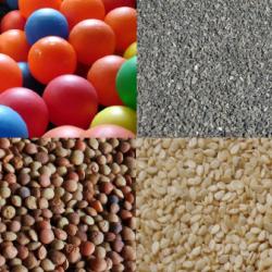 A huge range of materials are classified as granular – including sand, gravel, snow, nuts, coal, rice, barley, coffee and cereals. Globally, they are the second-most processed type of material in industry, after water.