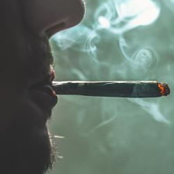 Man smoking