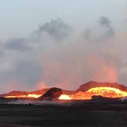 Golden Hour at Kīlauea