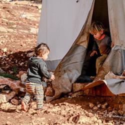 Children in Idlib Governorate, Syria: one of the countries most seriously affected by the underfunding of pre-primary education