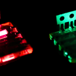 LEDs made from perovskite