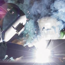 Steel workers
