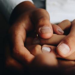 Hand holding