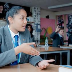 Empathy lessons at Kingsmead School, Enfield, UK