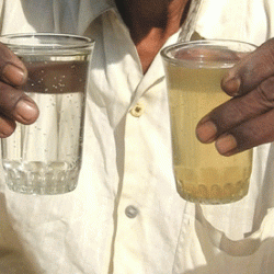 Water clarity improvement after filtration