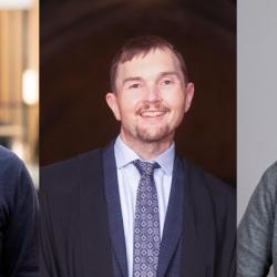 Left to right: Manish Chhowalla, Nic Lane, Erwin Reisner