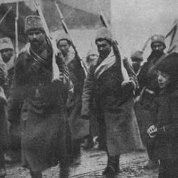 Russian troops entering Lviv