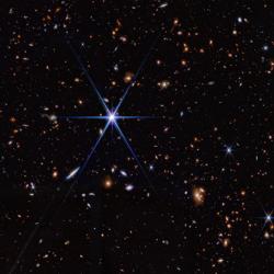 Deep field image from JWST