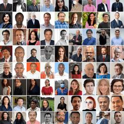 Collage of Trinity Challenge finalists