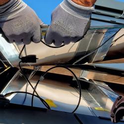 Solar panel installation