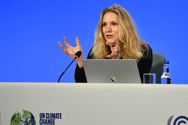 Professor Emily Shuckburgh at COP26